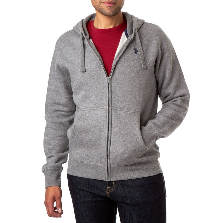 Polo Ralph Lauren Men's Fleece Full-Zip Hoodie - Alaskan Heather - Size XXL