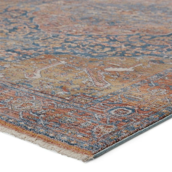Vibe by Jaipur Living Saphir Medallion Multicolor/ Blue Area Rug (5'3"X7'10")