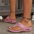 thumbnail image 6 of Juslio Sandals for Women Casual Wedge Sandals Comfortable Platform Plus Size Beach Sandals, 6 of 6