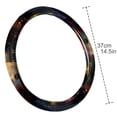 thumbnail image 4 of Snowman 14.5 Inch Printing PVC Leather Car Wheel Cover Auto Accessories Steering Wheel Covers, 4 of 6