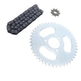 thumbnail image 1 of T8F 44T Sprocket, Stable T8F Front Rear Sprocket Chain Kit Easy Install  for Go Karts, 1 of 7