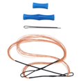 thumbnail image 2 of Corde de Remplacement Traditionnelle pour Arc de Chasse Bleu, 2 of 6