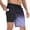 Gradient Purple, variant on Mowujeit Men's Quick-Dry Swim Trunks, Summer Board Shorts, Breathable Swimwear Bottoms, Size M