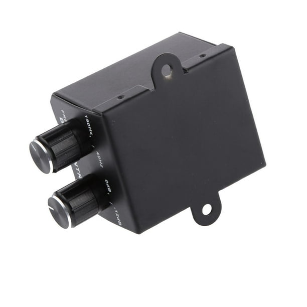 Subwoofer Bass Mando de remoto Nivel Ecualizador de frecuencia para amplificador de automóvil