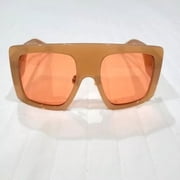 Dior Power 2 35JIR OVERSIZED Sunglasses Beige w/ Pink Lenses