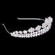 thumbnail image 4 of Diadema de boda Elegante Perfecl Flor Rhinestone Cristal Tiara, 4 of 5