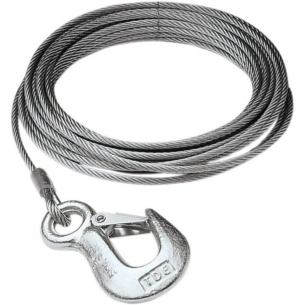 Superwinch Wire Rope 5/32" X 25' replacement wire rope for EX1