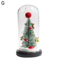 thumbnail image 2 of AMERTEER LED Decorative Lamp Luminous Christmas Tree Glass Cover Night Light Desktop Decoration Gifts for Showcase, 2 of 8