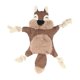 thumbnail image 1 of Stuffless Dog Toys for Puppy, Crinkle Squeaky Dog Chew Toys Squirrel Plush Dog Toy with Rope Knots f, 1 of 5
