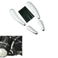 thumbnail image 3 of Chrome 4PCS Curved Swingarm Frame Insert Set Compatible with Harley Softail Models 2008-2017, 3 of 4