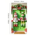 thumbnail image 2 of Uxgjfwu Christmas Door Cover 35.4x70.8 Inch Christmas Door Curtain for Door and Wall Decoration Festival Party Decor, 2 of 7