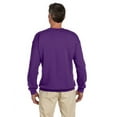 thumbnail image 2 of The Gildan Adult Heavy Blend 8 oz, 50/50 Fleece Crew - PURPLE - L, 2 of 2