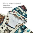 thumbnail image 5 of Kid Hooded Beach Towel inch Bath Poncho Towels Soft Absorbent Quick Dry for Boy Girl Cat and Dog Paw M, 5 of 7