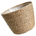 thumbnail image 6 of Arborister Indoor Woven Seagrass Plant Basket with Plastic Liners, 6 of 11