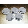 40mm Round Lip Bases - Field of Screams New