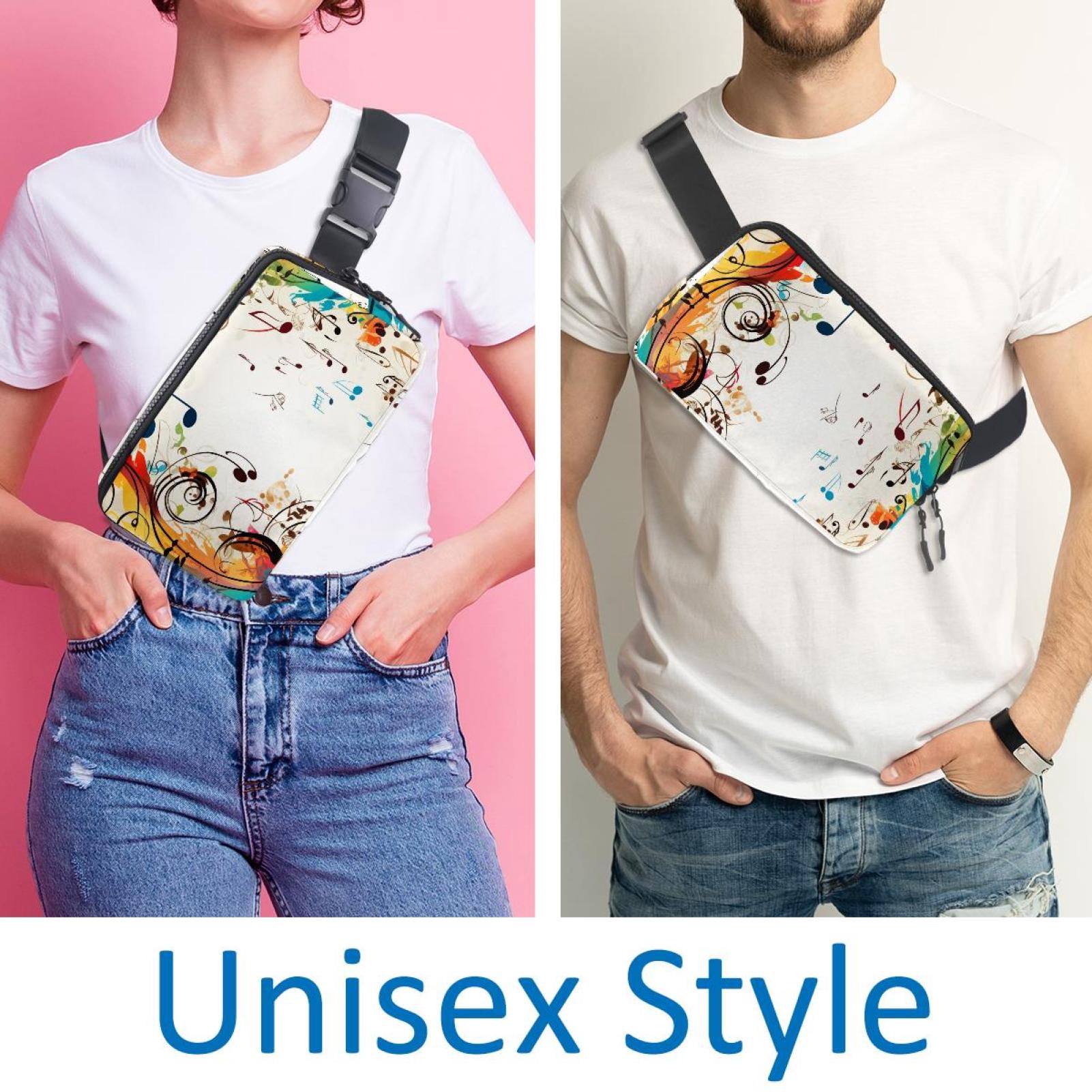 Cupid Versatile Waist Bag, Crossbody Bag, Running Belt - Lightweight, Adjustable, with Extension Strap, Unisex