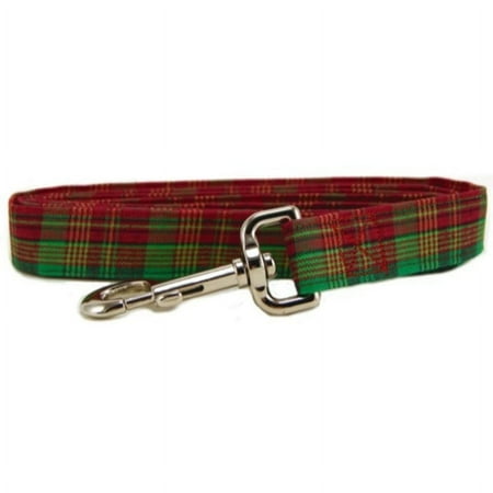 Christmas Plaid Dog Leash - Size - Small