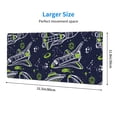 thumbnail image 2 of Rocae Hand Drawn Rockets for Gaming Mouse Pad, Mouse Pad Large, Office Computer Keyboard Mousepad, Keyboard and Mouse Pad with Stitched Edges,31.5 x 11.8 in, 2 of 5