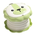 thumbnail image 3 of Asiento de inodoro portátil para niños para entrenamiento, orinal plegable con tapa para viajes , Verde, 3 of 8