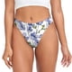 thumbnail image 1 of Fotbe Blue Flax Flowers Tanga Sin Costuras para Mujer con Estampado – Panties Invisibles, Transpirables y Cómodos para Uso Diario-3X-Large, 1 of 6