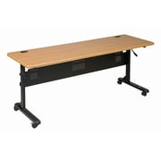 Balt Mobile Table,Rectangle,Teak,36"W 89870
