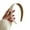A-Beige, variant on Kelon Solid Color Phnom Penh Knotted Headband, Wide Brim Face Wash Hairband for Women, One Size Heardband