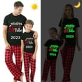 thumbnail image 2 of Pijama navideño a juego para toda la familia, ropa de dormir luminosa y brillante con My Tube, color rojo, 2023, 2 of 3