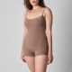 thumbnail image 1 of Body moldeador de encaje para mujer, con refuerzo sin costuras y control ligero en toda la prenda. Top de poliéster para mujer., 1 of 5