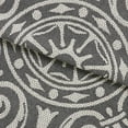 thumbnail image 3 of Superior Woven Jacquard Bedspread Set Full Size, 3-Piece Lightweight All Seasons Coverlet, Charcoal, 3 of 9