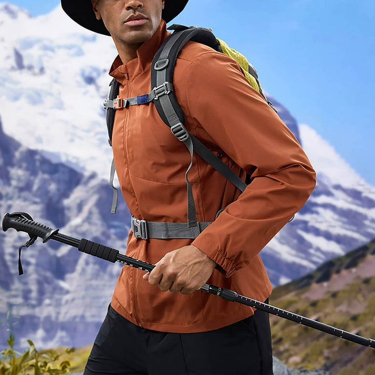 Zpanxa Men's Water Repellent Outdoor Jacket Lightweight Windproof