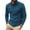 Light blue, variant on Prolriy Shirts for Men, Men's Fashion Spring and Autumn Casual Long Sleeve Button Solid Color Long Sleeve T Shirt Top Mens Shirts Green M