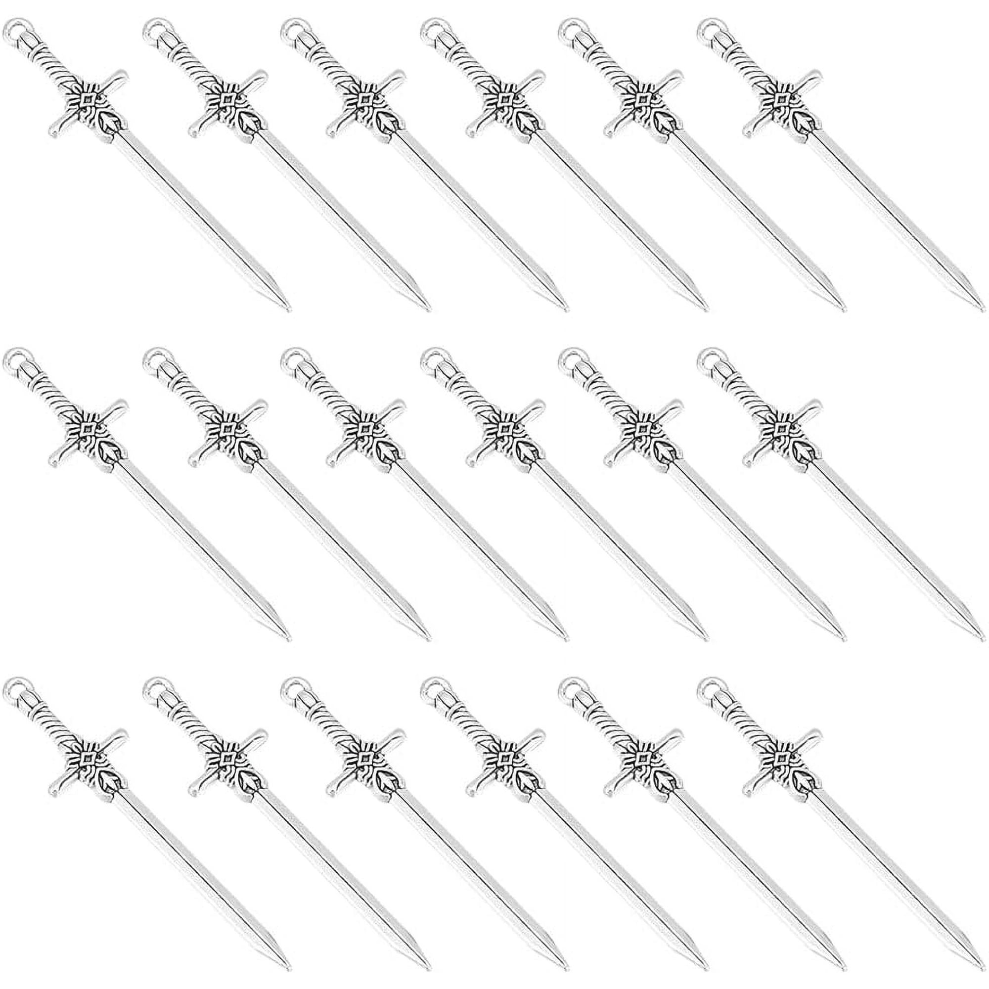 Gothic Style Angel Wing Charms Silver Charm Wings Charm Punk Charm Brave Protection Charms for Jewelry Making Gift