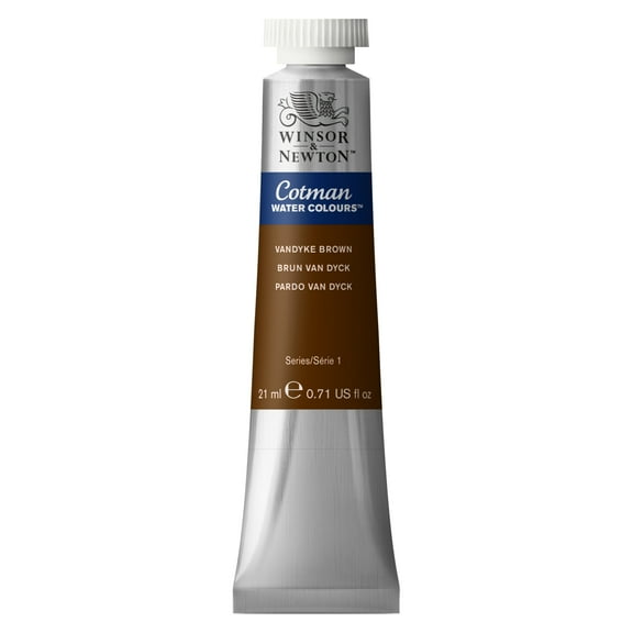 Winsor & Newton Cotman Watercolor, 21ml Tube, Van Dyke Brown
