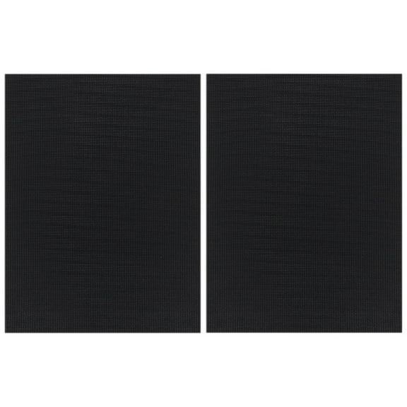 Soimiss 2Pcs Fish Tank Mat Black Foam Sponge Cushion Durable Anti Slip Leveling Pad