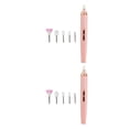 thumbnail image 1 of Soidarity Taladro eléctrico para uñas, conjunto de taladros para pedicura, pulidor, lima de uñas ajustable, pluma para manicura, equipo, Rosa 2piezas, 1 of 6