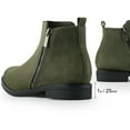thumbnail image 4 of HARVEST LAND Women Chelsea Boots Comfortable Ankle Flat Booties for Ladies Fall Winter, 4 of 8