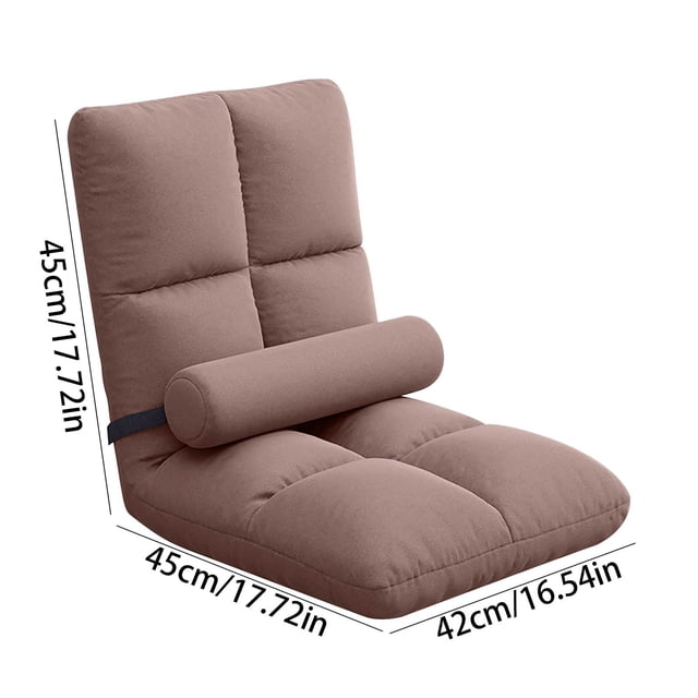 Cama individual con respaldo plegable para dormir o reclinar, sofá cama que ahorra espacio para apartamentos pequeños, rincón de lectura acogedor o diván para sala de estar, fácil de limpiar.