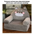 thumbnail image 3 of Cartoon Foldable Kids Sofa For Premium Character Sofa  Transformable Fold, Upholstered 2 In 1 Flip Open Couch  For Infant Toddler Baby, 3 of 8