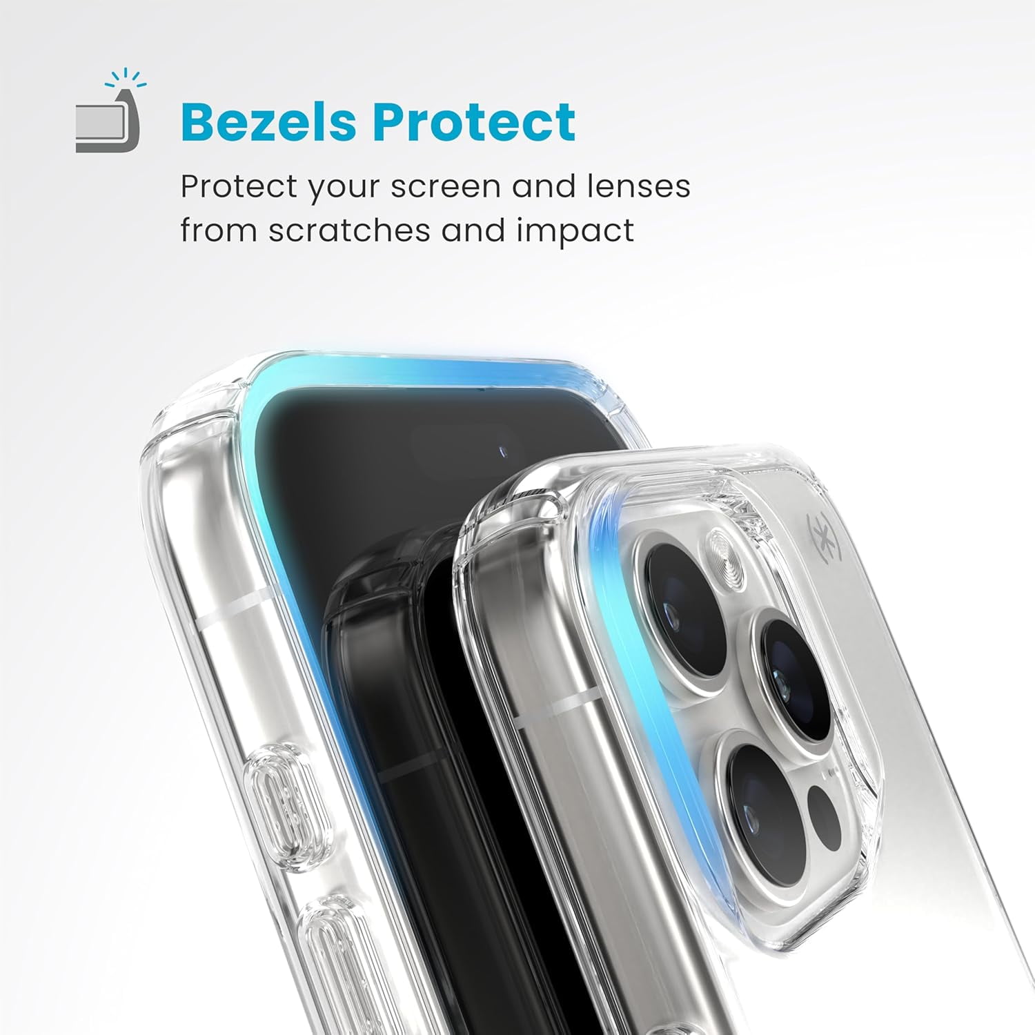 Speck Clear iPhone 16 Pro Case - Slim Phone Case iPhone 16 Pro - iPhone 16 Pro Phone Case - Presidio Perfect Clear