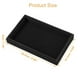 thumbnail image 4 of Bandeja de joyería de Terciopelo Unique Bargains para Anillos Pendientes Collar pulsera negro, 4 of 8