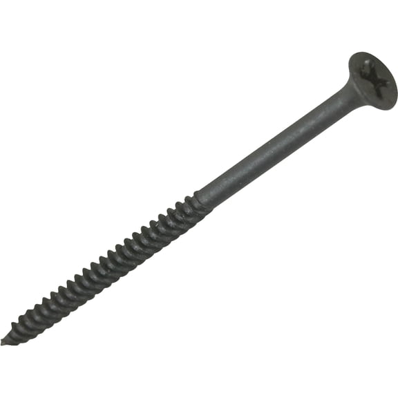 PrimeSource Drywall Screw Fine Thread Black Phosphate - 2500 Ct, #8 x 2-1/2 In.