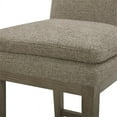thumbnail image 6 of Bowery Hill 26"H Modern Fabric Counter Stool in Wordsworth Cocoa/Gray, 6 of 7