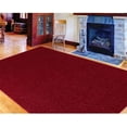 thumbnail image 4 of Ambiant Galaxy Way Solid Color Area Rugs Burgundy - 20" x 40" Half Round, 4 of 4