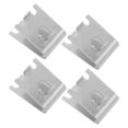 thumbnail image 1 of YSNOOWE 4Ud Clips De Estante Para Refrigerador De Inoxidable Soporte Ajustable Plateado, 1 of 8