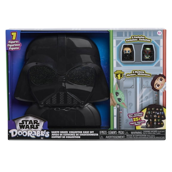 STAR WARS™ Doorables Darth Vader Collector Case Set, Collectible Figures, Kids Toys for Ages 5 Up by Just Play, Kids Toys for Ages 5 Up