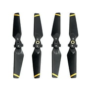 Winnereco 4pcs Folding Carbon Fiber Blades Propeller for DJI Spark Drone(Gold)