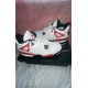 thumbnail image 1 of Ni - ke Air Jordan 4 Retro Red Cement Men's Size 8.5, Women's Size 10, 1 of 5