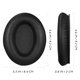 thumbnail image 2 of OUNONA 1Par Almohadillas Para Auriculares Negras Con Reducción De Ruido Y Durabilidad, 2 of 8
