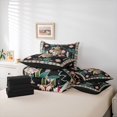 thumbnail image 6 of jejeloiu Wild Tiger Animal 7-Piece Twin Bedding Sets,Retro Batik Artwork Bedding Comforter Set For Men Women Reversible, 6 of 8