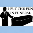 thumbnail image 3 of CafePress - I Put The Fun In Funeral Ash Grey T Shirt - Men's Classic Graphic T-Shirt, 3 of 5